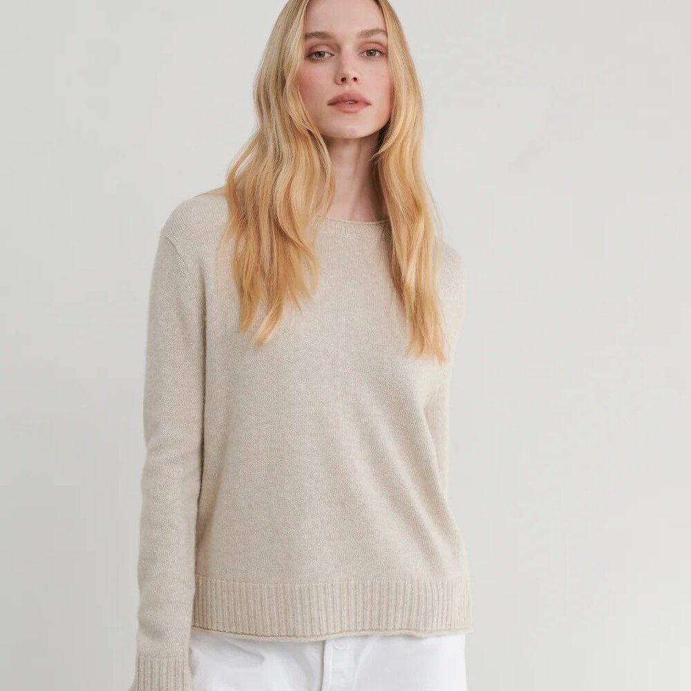 NWOT Jenni Kayne Everyday Wool/Cashmere Blend Sweater
